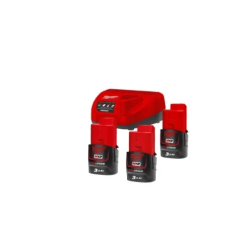 Pack batterie et chargeur M12 3AH NRG-303