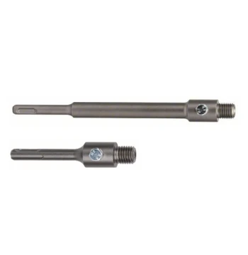 Porte-outil SDS-plus pour couronnes-trépans avec filetage M 16 longueur 220 mm