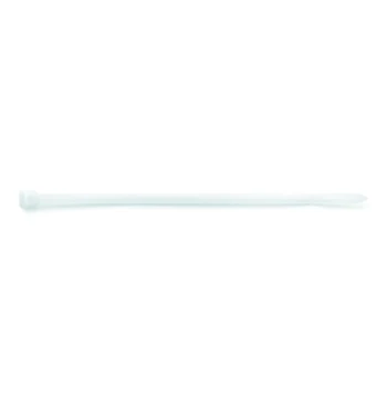 Collier de serrage nylon blanc largeur 2,5X100 mm