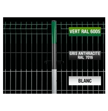 Panneau de clôture RITMO vert largeur 2,50X1,43 ml