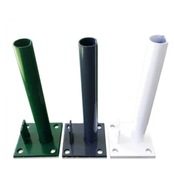 Platine pour poteau de clôture RITMO vert