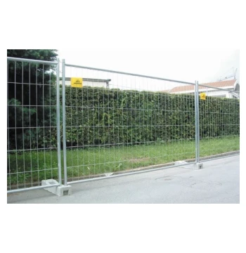 Clôture de chantier 4 tubes 2X3,35 ml en maille 100X300 mm