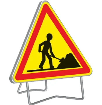 Panneau de signalisation chantier AK5