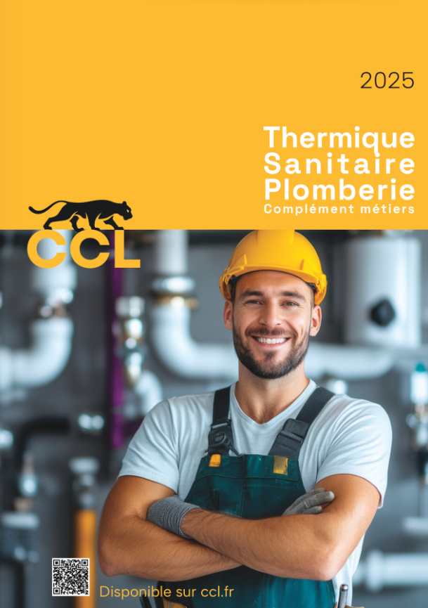 Couverture du catalogue Thermique Sanitaire Plomberie 2025